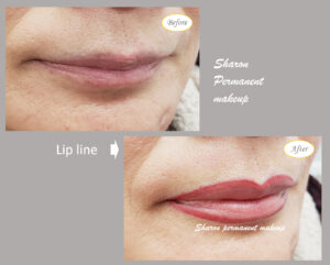 permanent makeup | Lip line