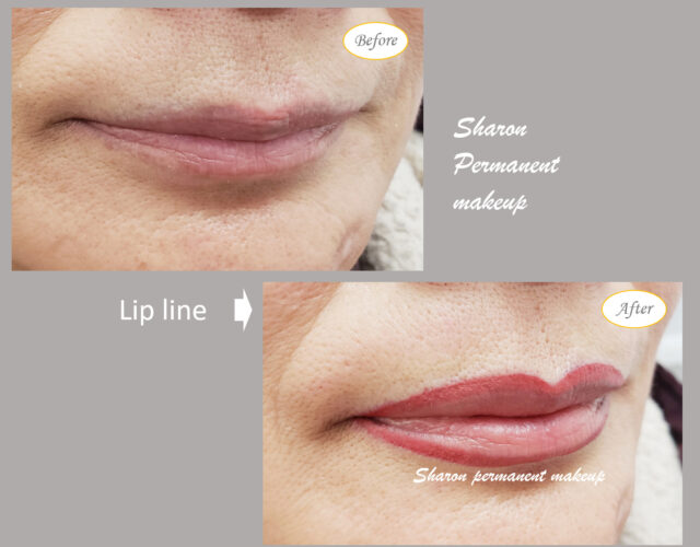 permanent makeup | Lip line
